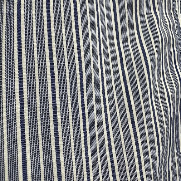 Tory Burch Talley Fit & Flare Dress Women’s 8 Blue Stripe Coastal Chic Preppy - Picture 7 of 12